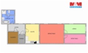 Prodej bytu 3+1, 102 m², Čáslav, ul. Na Kozinci
