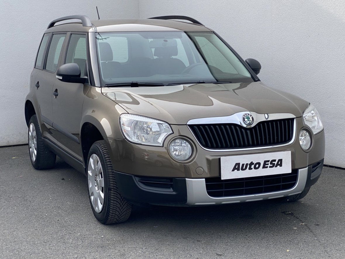 Škoda Yeti, 1.2 TSi, AC, výhřev sed, SUV, benzín