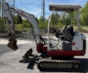 Takeuchi TB016 minibagr 1.5t, 10, r.v. 2007, barva