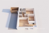 Novostavba rodinného domu 3+kk, 119m2 na pozemku 419m2
