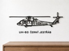 Reliéf vrtulníku UH-60 Black Hawk