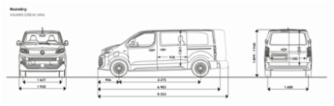 Opel Vivaro, Crew Van L2  2,2 CDTi 6míst