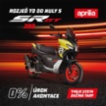 Aprilia SR GT 200 Sport, SLEVA anebo 0% navýšení,