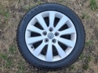 Opel aludisk 7Jx17 5x115 ET44 pneumatika