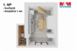 Prodej chaty, 59 m², Nová Bystřice