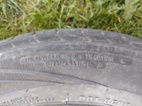 4 x originál VW alu disky+letní pneu