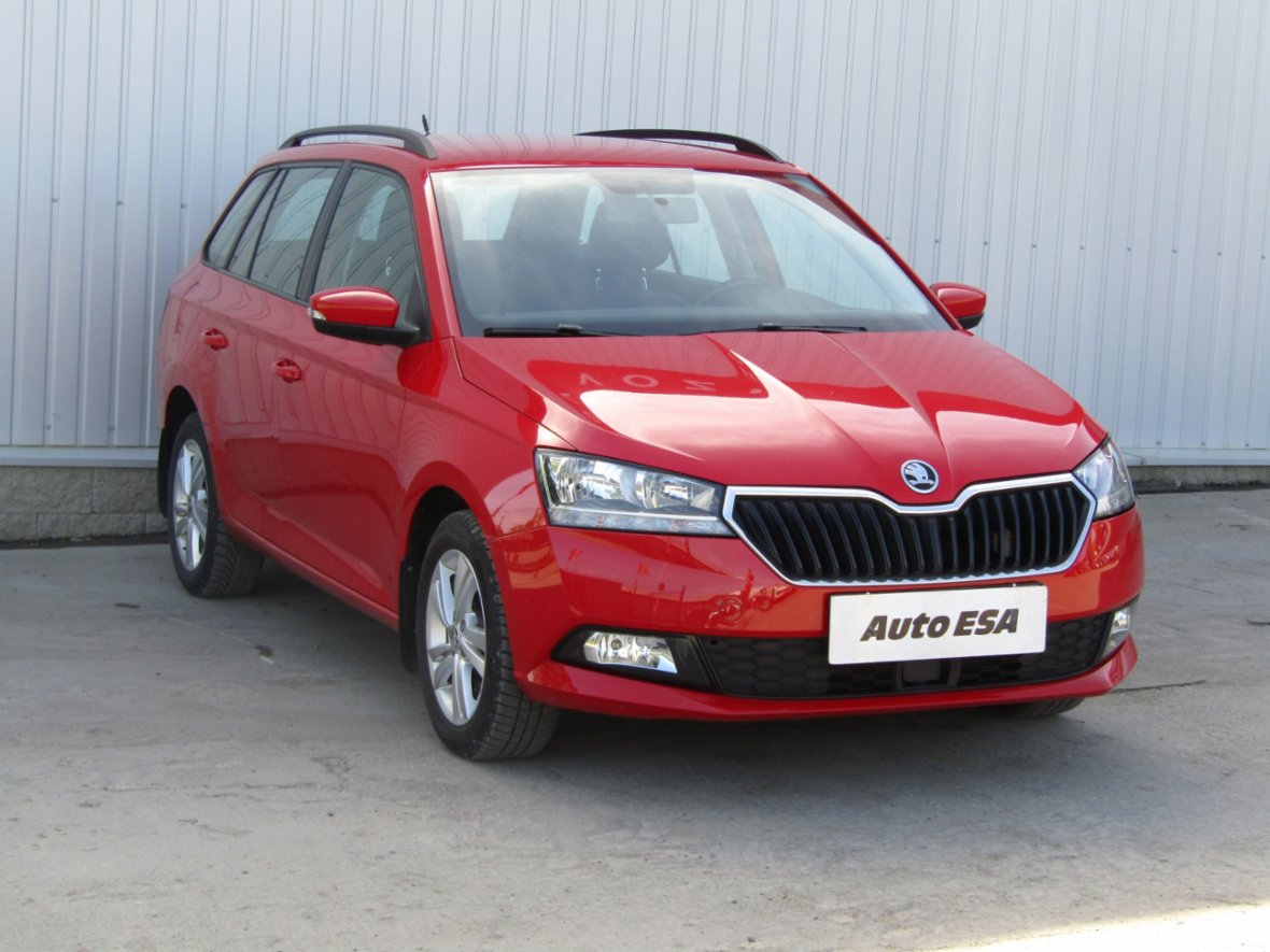 Škoda Fabia III, 1.0 TSion, ČR, kombi, benzín