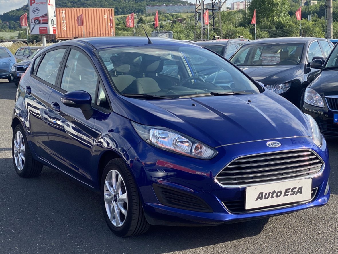 Ford Fiesta, 1.2i, servis.kniha, hatchback, benzín