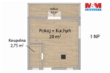 Prodej chaty, 36 m², Starý Plzenec, ul. Cihlářská