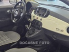 Fiat 500, 1.2i, AC, park.asist, kabriolet, benzín
