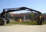 John Deere, 1470D Timberjack 6W harvestor, nafta