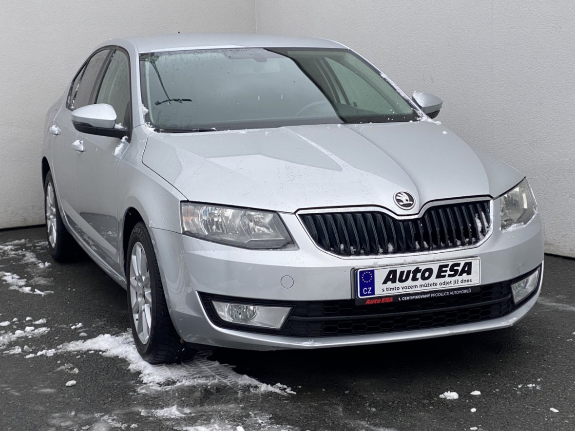 Škoda Octavia III, 1.6 TDi, ČR, AC, liftback,