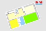 Byt 3+1, 81 m², Třemošnice, ul. 1. máje