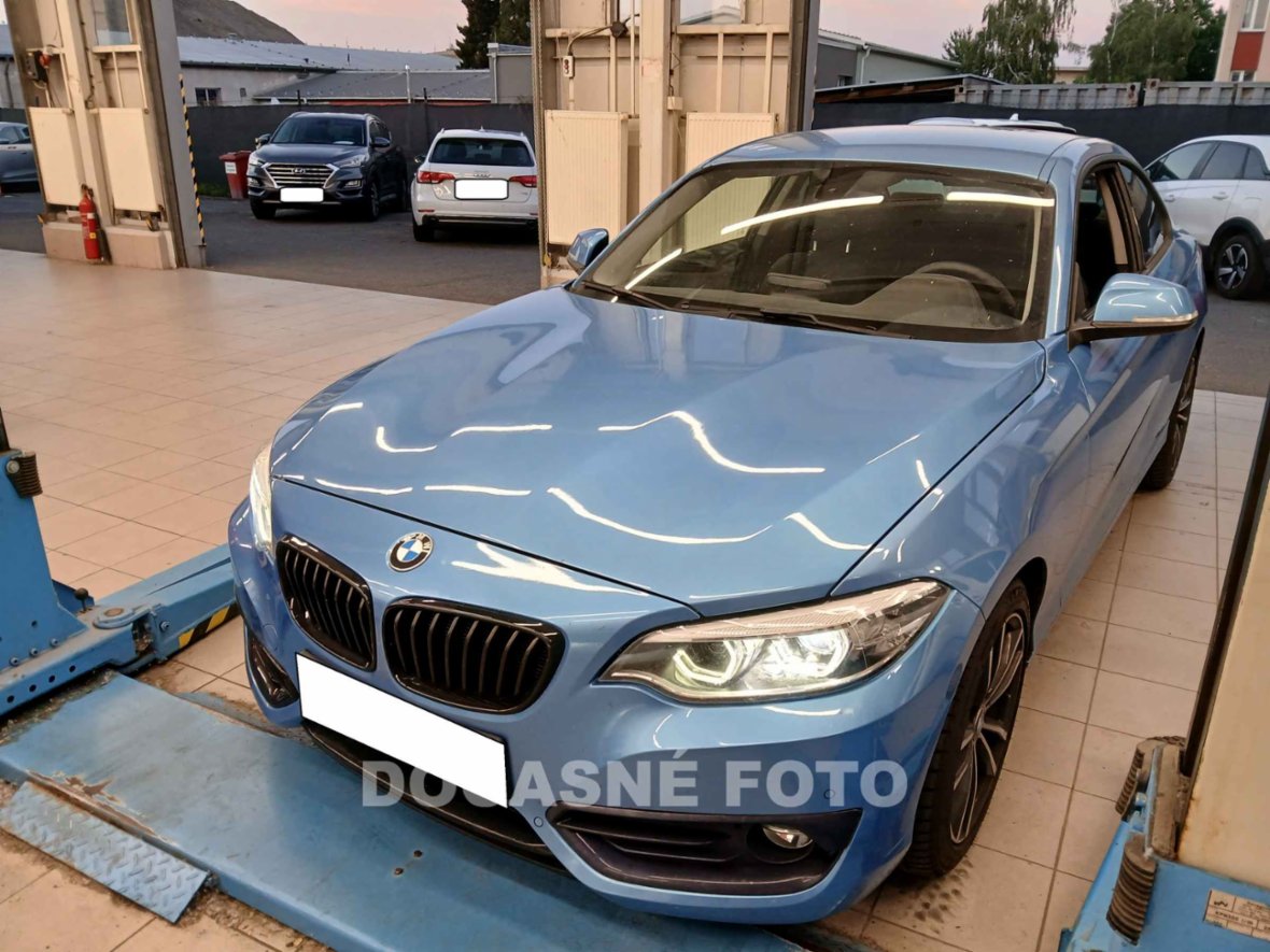 BMW Řada 2, 218d 2.0d, ČR, LED, navi, kupé, nafta