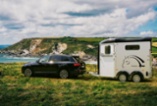 Pro přepravu koní Touring Country, ČERNÝ, Přívěs