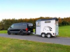 Pro přepravu koní Touring Country, ČERNÝ, Přívěs