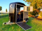 Pro přepravu koní Touring Country, ČERNÝ, Přívěs