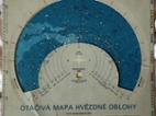 Otočná mapa hvězdné oblohy