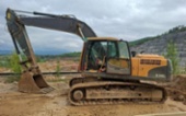 Volvo EC240 bagr pásák 24.3t, 134, r.v. 2009,