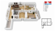Prodej bytu 3+1 62 m² v Hradci Králové, ul. Severní