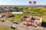 Poz. s hrubou  stavbou k bydlení, 831 m², Hrušovany