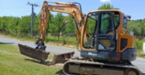 Hyundai Robex 80 guma bagr (8t, 43, r.v. 2013,