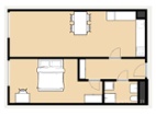 2+kk 55 m2, Praha 6 - Petřiny