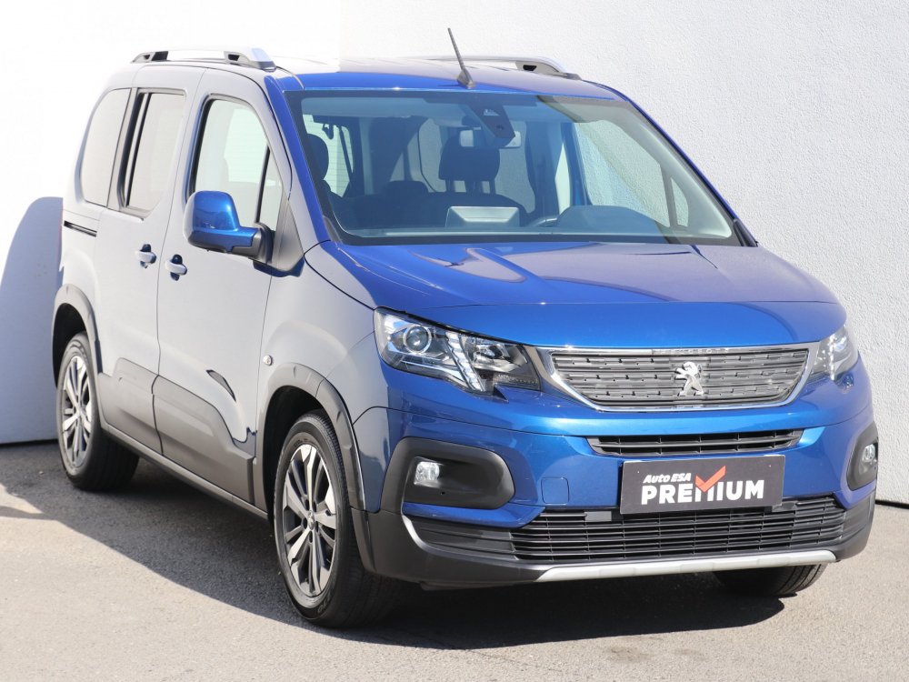 Peugeot Rifter, 1.2 PTive, 1.maj,ČR, MPV, benzín