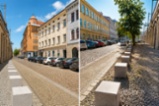Stylový podkrovní byt 2+kk s výhledem na Vítkov - Karlín