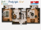 Prodej bytu 2+1, 52 m², Praha 10, Strašnice, ul. Královická