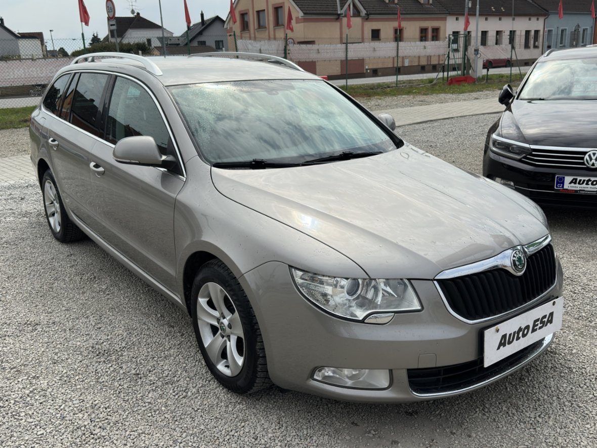 Škoda Superb II, 2.0 TDi, ČR, DSG, kombi, nafta