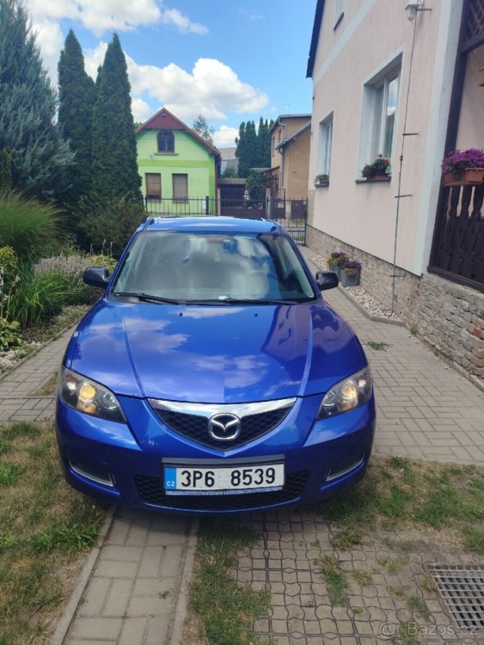 Mazda 3 1,6   77Kw r..v. 2008 najeto 141k