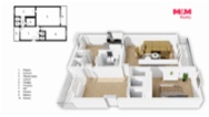 Prodej bytu 2+1, 83 m², Praha 10 - Strašnice, ul. Dětská