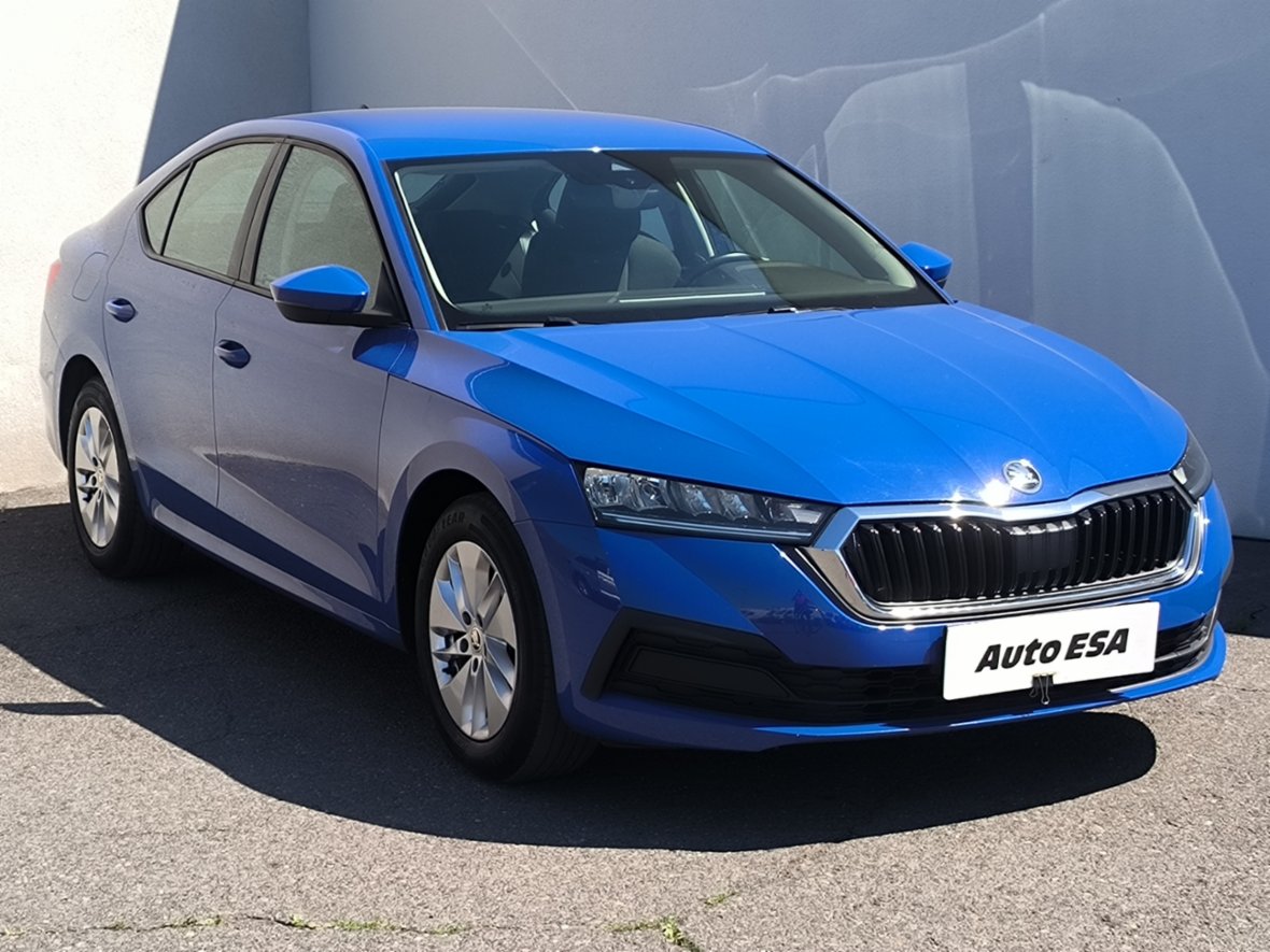 Škoda Octavia IV, 1.5TSin, ČR, liftback, benzín