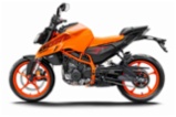 KTM 390 Duke oranžový - modrý SKLADEM, nakedbike