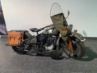 Harley-Davidson, rok výroby 1944, tmavě zelená,