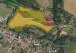 Unikátní soubor pozemků téměř 60.000 m² ve Stružnici u řeky Ploučnice – stavební část, louka a les.