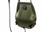 Sprcha solární MFH Deluxe 20 L - olivová