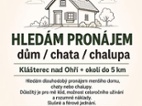 Pronájem domu/chaty Klášterec