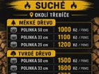 Štípané dřevo