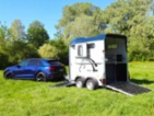 Pro přepravu koní Touring Country, ŠEDÝ, Přívěs