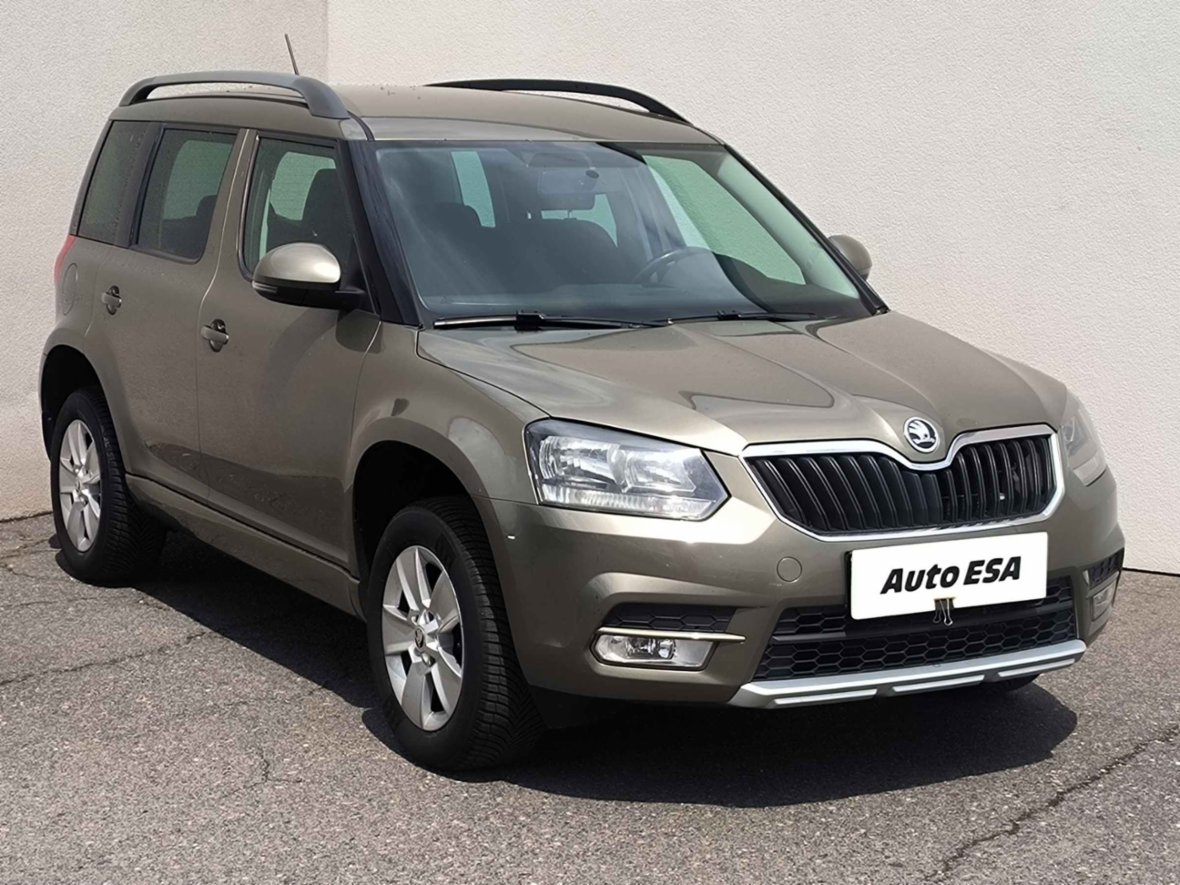 Škoda Yeti, 1.4 TSi, AC, výhřev sed, SUV, benzín