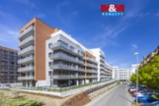 Prodej bytu 1+kk , 32 m2 + předzahrádka 27 m2 - Harfa Living