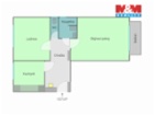 Prodej bytu 2+1, 64 m², Koryčany, ul. Zámecká