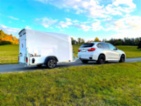 Skříň Cargo, bílý, bez dveří, Aerodynamický