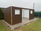 Zahradní domek 5,5x3 m z PUR panelů