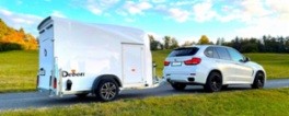 Skříň Cargo, zelený, boční dveře, Aerodynamický