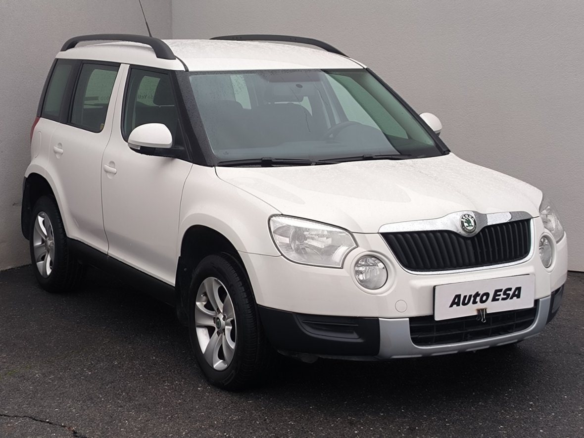 Škoda Yeti, 4x4 2.0 TDI, ČR, AC, tažné, kombi,