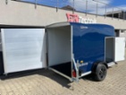 Skříň Cargo, modrý, boční dveře, Aerodynamický