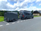 Skříň Cargo, modrý, boční dveře, Aerodynamický